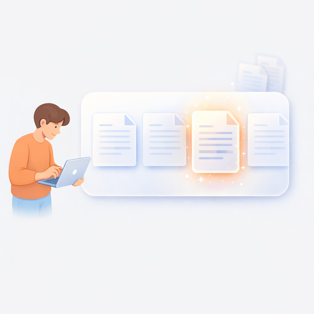 Choose Document Type Choose Document Type