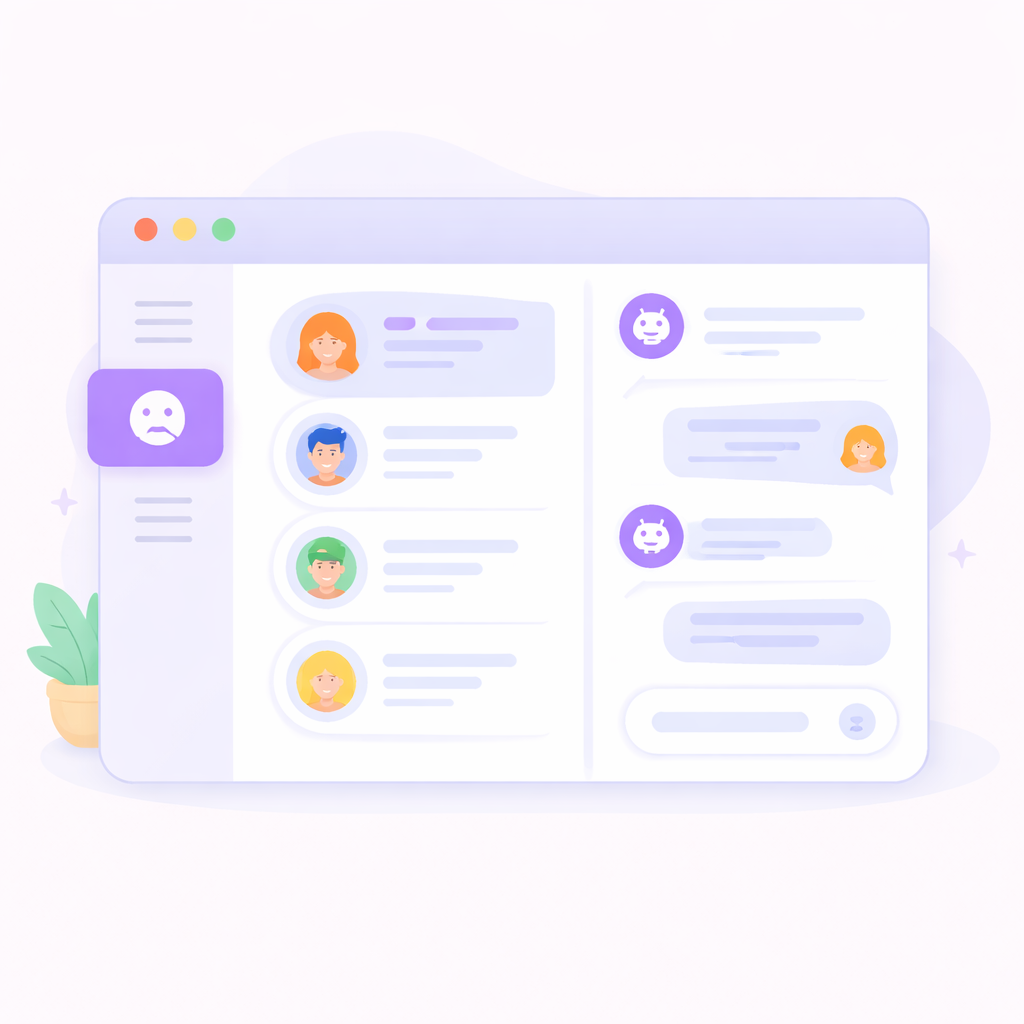 View chat sessions