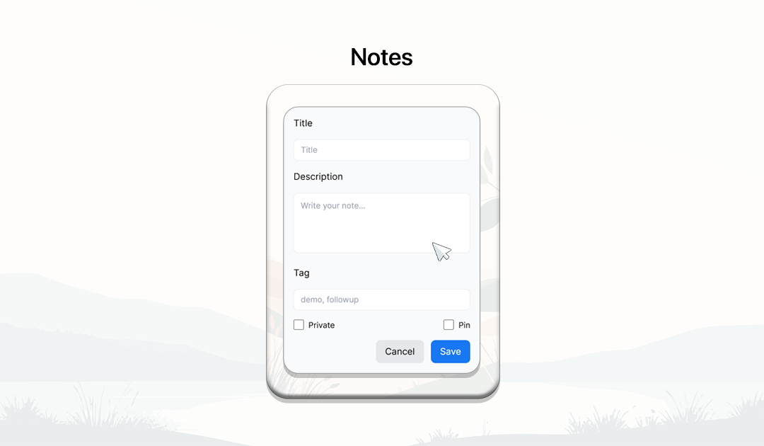 Notes Management