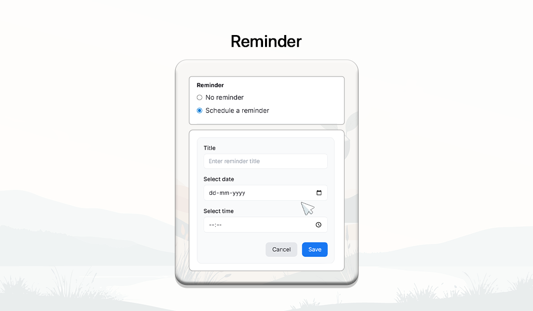 Reminder Management