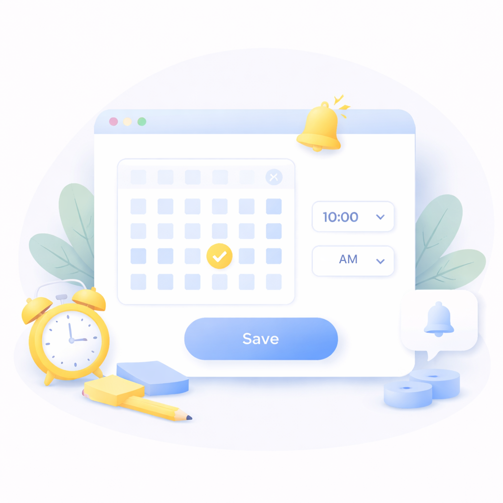 Set Date and Time Set Date and Time