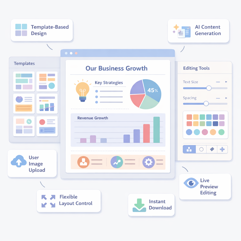 Create engaging infographics with AI